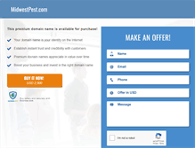 Tablet Screenshot of midwestpest.com